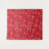 Herfst, lederen patroon wandkleed (Voorkant (horizontaal))