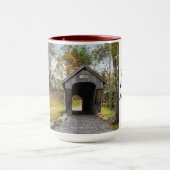 Herfst leerlooierij heuvel overdekte brug NH Mok (Midden)