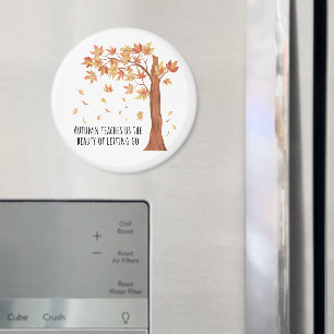 Herfst leert ons magneet - Inspirerend Herfst Quot