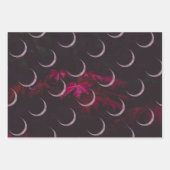 Herfst leest driedubbel papier voor het verpakken  inpakpapier vel (Voorkant)