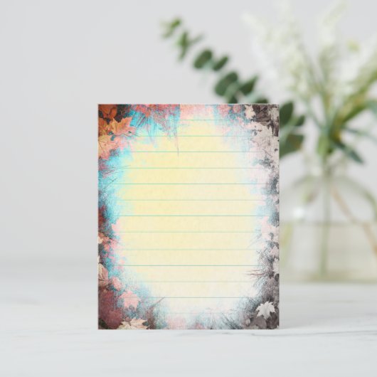  herfst legende Briefpapier (Staand voorkant)