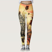 Herfst leggings (Voorkant)