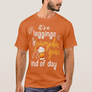 Herfst Leggings en pompoenen Seizoenszoen Lover Gi T-shirt