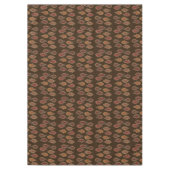 Herfst lekt met gloed op aangepaste kleuren tafelkleed (Voorkant)