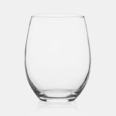 Herfst Leopard Cheetah Pumpkin Rustic Halloween da Wijnglas Zonder Voet (Links)