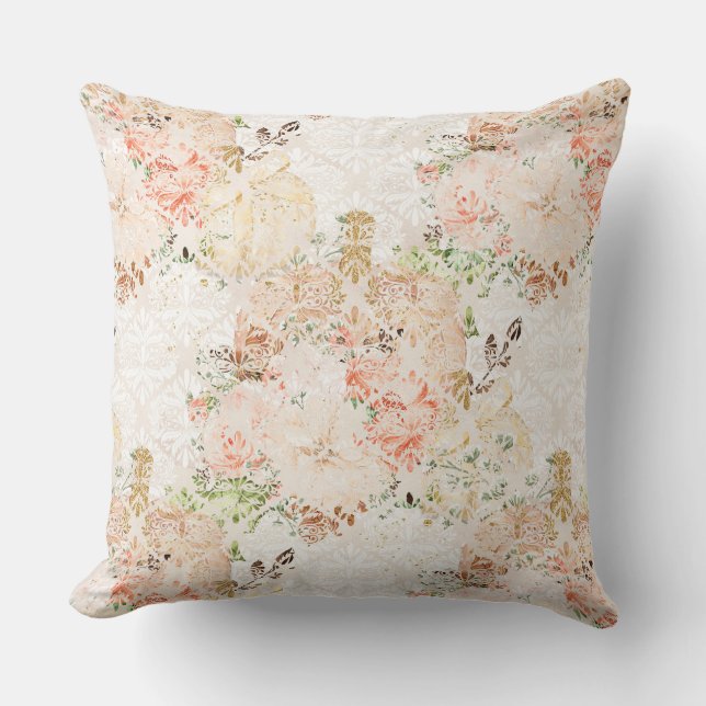 Herfst Leopard Designer Pillow Kussen (Voorkant)