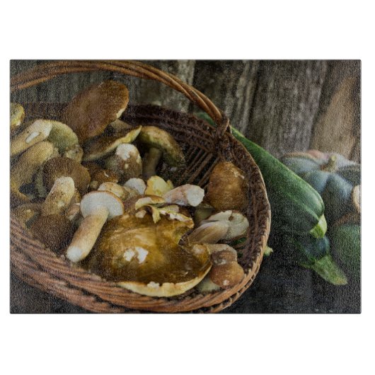 Herfst leven voedsel snijplank (Voorkant)