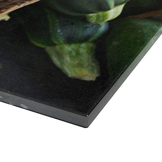 Herfst leven voedsel snijplank (Hoek)