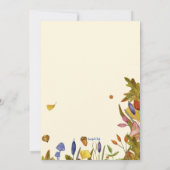 Herfst Levendigheid Kaart (Achterkant)