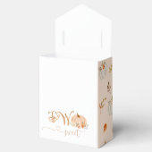 Herfst lief klein pompoen twee lief verjaardagsfee bedankdoosjes (Geopend)