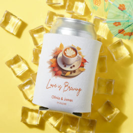 Herfst Liefde Bruist Bruidscadeau Huwelijk  Blikjeskoeler