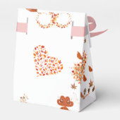 Herfst liefde herfst boxe gunst bedankdoosjes (Achterkant)