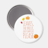 Herfst Liefde Magneet (Voorkant / Achterkant)