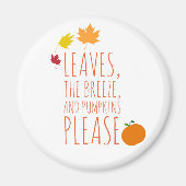 Herfst Liefde Magneet (Voorkant)