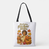Herfst Liefhebbende MaMa Tote Bag (Achterkant)