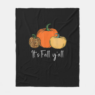 Herfst Lieve Halloween Pompoen Thanksgiving Het is Fleece Deken