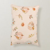 Herfst lieve kleine pompoen eerste verjaardag accent kussen (Achterkant (Verticaal))