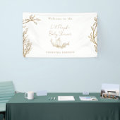 Herfst Li'l pompoen Baby shower Spandoek (Beurs)