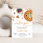 Herfst Little Cutie Pie Baby shower Kaart