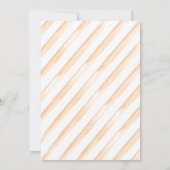 Herfst Little Cutie Pie Baby shower Kaart (Achterkant)