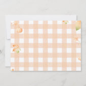 Herfst Little Cutie Pie is twee 2e verjaardag foto Kaart (Achterkant)