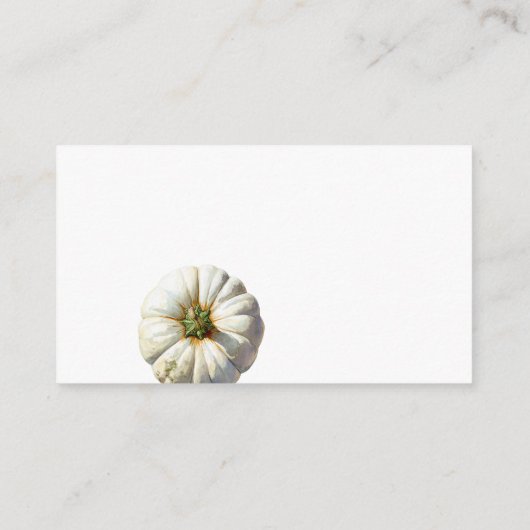 Herfst Little Pumpkin Autumn Baby Luier Raffle Informatiekaartje (Achterkant)