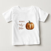 Herfst Little Pumpkin Baby shower (Voorkant)