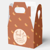 Herfst Little Pumpkin Baby shower Bedankdoosjes (Geopend)