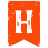 Herfst Little Pumpkin Happy Birthday Bunting Banne Vlaggetjes (Tweede vlag)