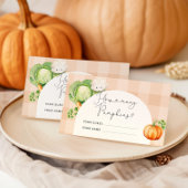 Herfst Lokaal geteeld Hoeveel pompoenen Informatiekaartje