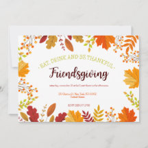 Herfst Loof Dankfeestmaal