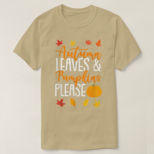 Herfst Lover 59 T-shirt (Design voorkant)