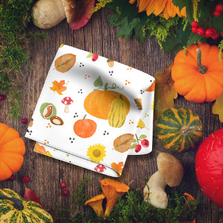 Herfst Lover Keuken Handdoeken met Pompoenen