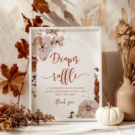 Herfst-luierhandel Poster