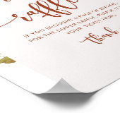 Herfst-luierhandel Poster (Hoek)