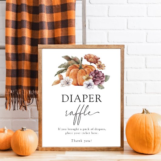 Herfst Luiers Verlotings Poster