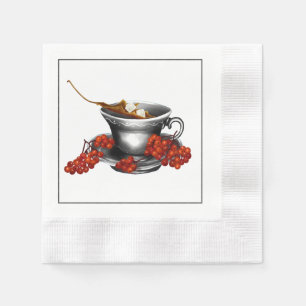 Herfst Lunchthee Servet Papieren Servet