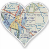 Herfst MA Classic Map Sticker (Voorkant)