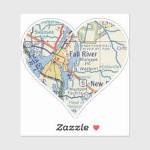 Herfst MA Classic Map Sticker