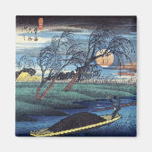 Herfst Maan in Seba, Hiroshige Magneet (Voorkant)