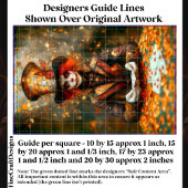 Herfst Mad Hatter Speelkaarten DW8A Decoupage Tissuepapier