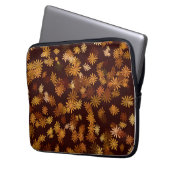 Herfst Madeliefjes Laptop Sleeve (Voorkant Links)