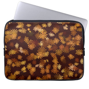 Herfst Madeliefjes Laptop Sleeve