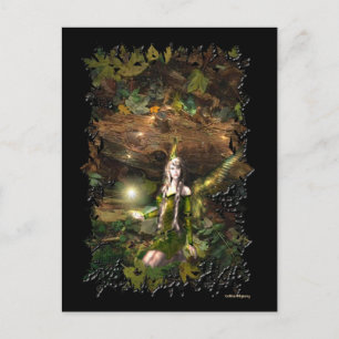 Herfst Magic Fairy Briefkaart