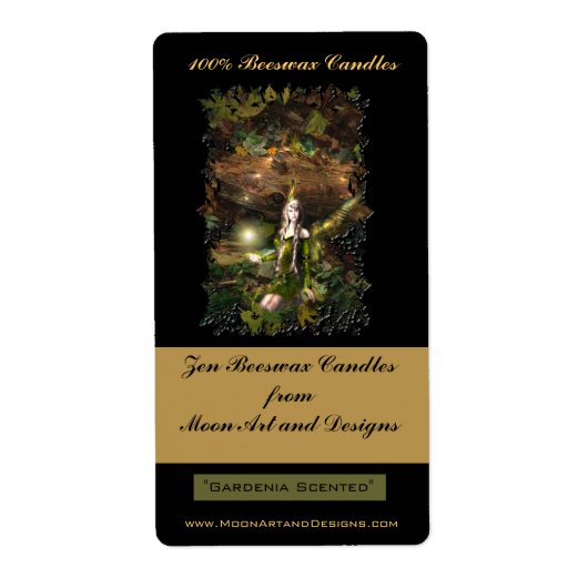 Herfst Magic Fairy Craft of wijnlabels Etiket (Voorkant)