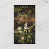 Herfst Magic Fairy Visitekaartjes (Achterkant)