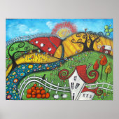 Herfst Magisch Poster (Voorkant)