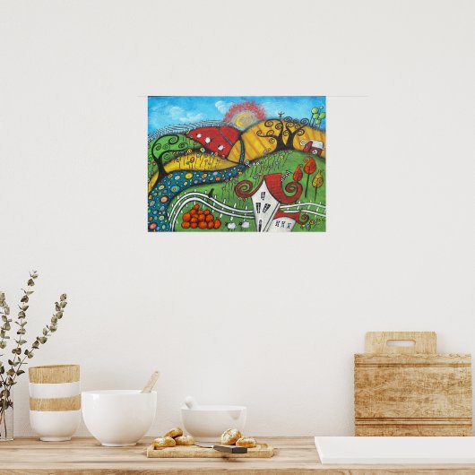 Herfst Magisch Poster (Keuken)