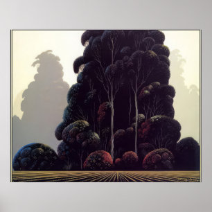Herfst - Magisch Realisme  Eyvind Earle Poster