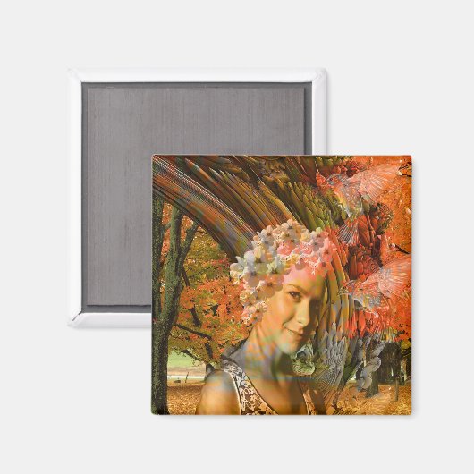 herfst magneet (Voorkant / Achterkant)